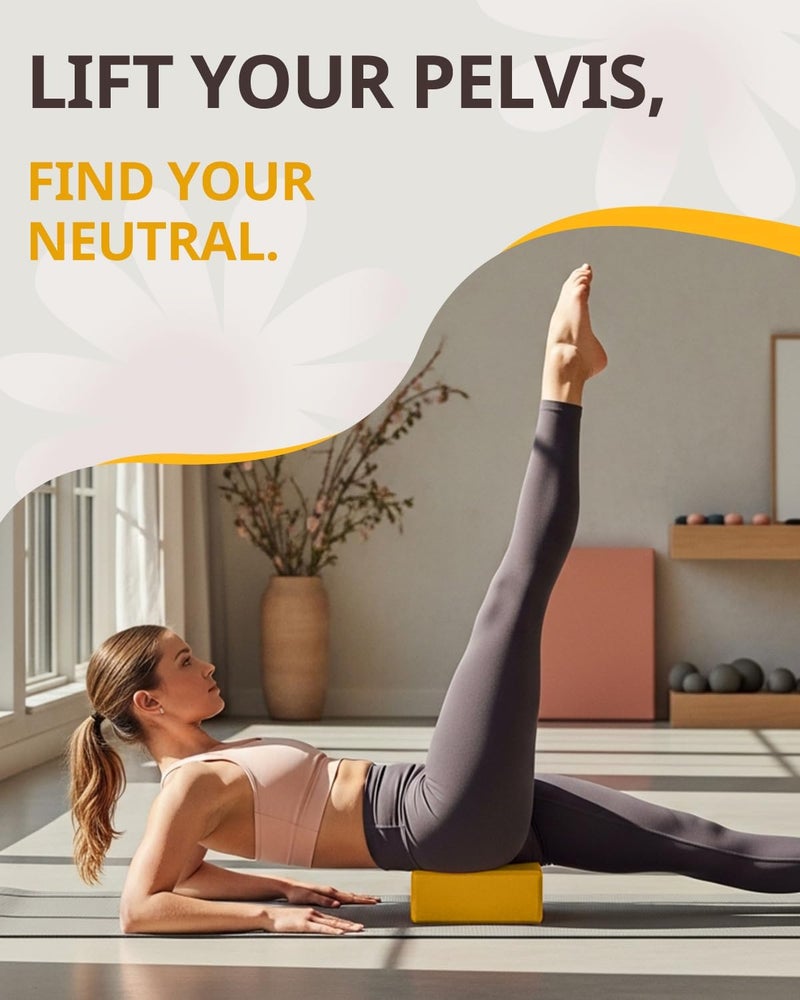 Trideer Yoga Blocks 2 Pack, Soft Non-Slip Foam Blocks with Beveled Edges for Alignment and Stretching in Yoga, Pilates, and Dance - Supportive, Lightweight, Odor Resistant, Latex-Free - Image 5